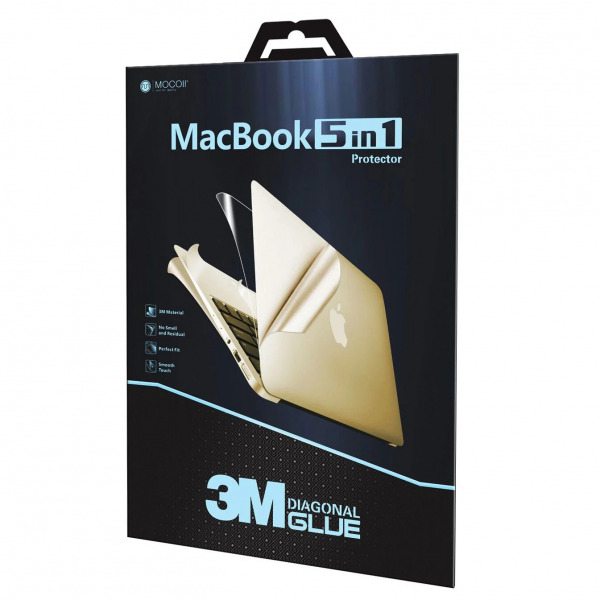 Bộ dán MacBook Air 13 inch M1 MOCOLL 5 in 1 Full-MOC8370-6