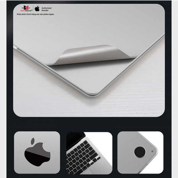 Bộ dán MacBook Air 13 inch M2 M3 M4 JRC 5 in 1 Full-JMA13M2MN-2