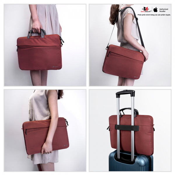 Túi chống sốc MacBook 13 14 inch Tomtoc Messenger Bags-A45C01G-3