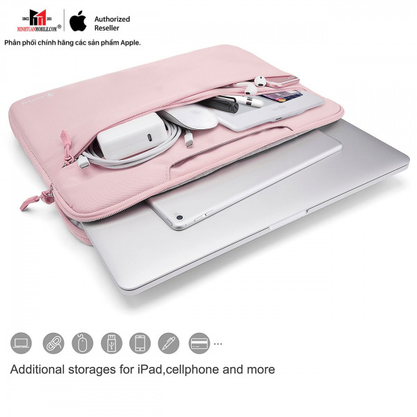 Túi chống sốc MacBook 13 14 inch Tomtoc Messenger Bags-A45C01G-5