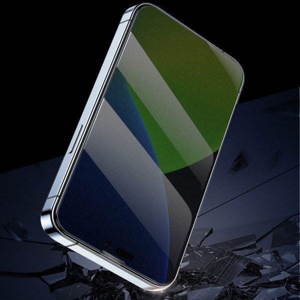 Cường lực chống vân tay iPhone 14 Plus 13 Pro Max Mipow Kingbull Premium Silk HD (2.7D)-BJ410-5