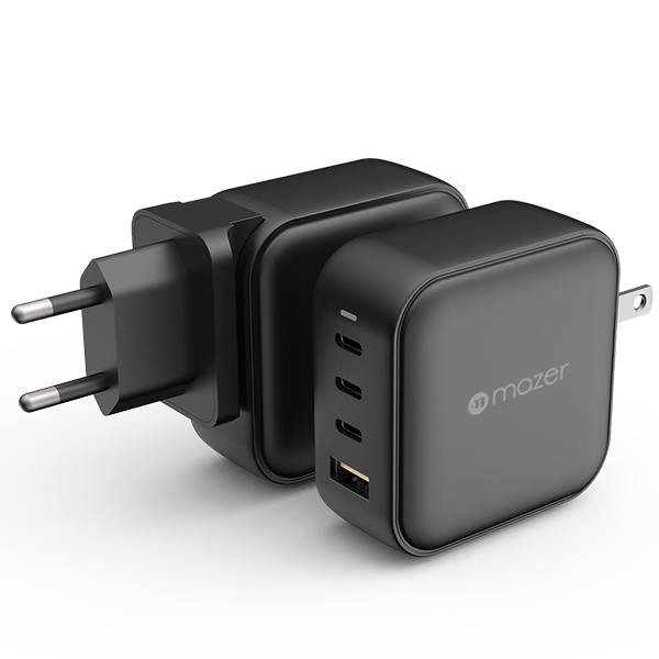 Cốc sạc nhanh Mazer 100W Infinite Boost SuperMINI GaN Wall Charger-MGAN100WWH-4