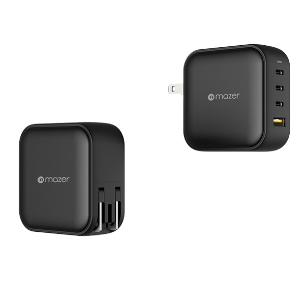 Cốc sạc nhanh Mazer 100W Infinite Boost SuperMINI GaN Wall Charger-MGAN100WWH-5