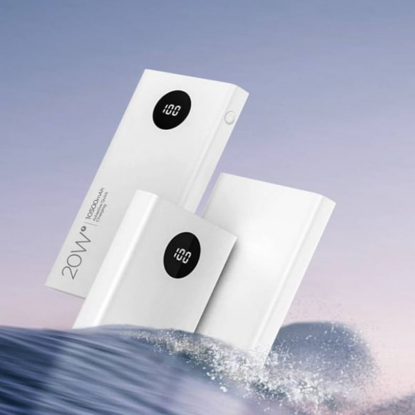 Pin sạc dự phòng Pisen 10.500 mAh 20W QUICK PowerU LED Ultra-TSD306WT-5