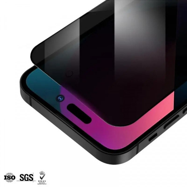 Cường lực chống nhìn trộm iPhone 14 Pro MOCOLL 2.5D Full Cover-MOC7840-3
