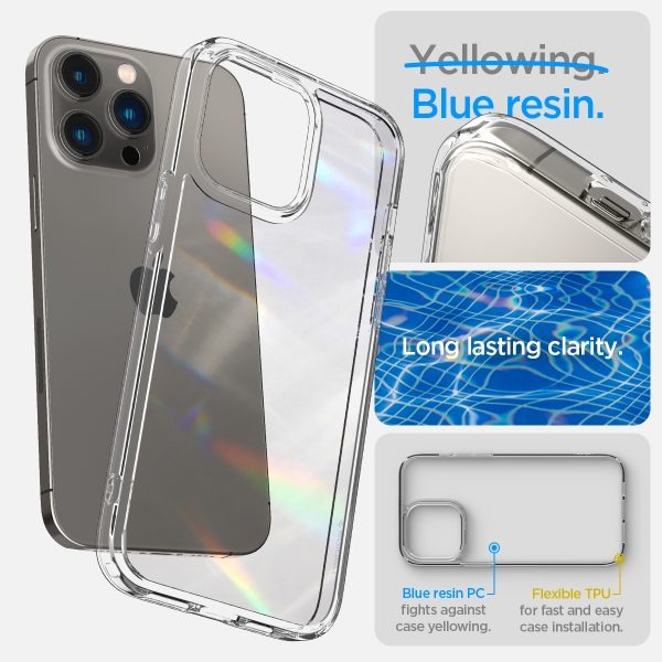 Ốp lưng iPhone 14 Pro Max Spigen Ultra Hybrid Crystal Clear-ACS04816-6