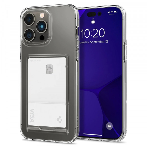 Ốp lưng iPhone 14 Pro Spigen Crystal Slot Dual-ACS04978-2