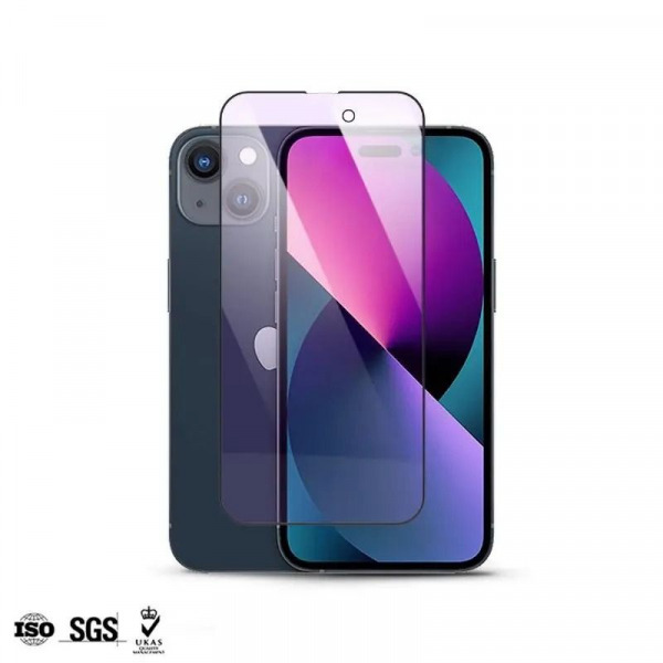 Cường lực chống ánh sáng xanh iPhone 14 Pro Max MOCOLL 2.5D Full Cover-MOC7901-6