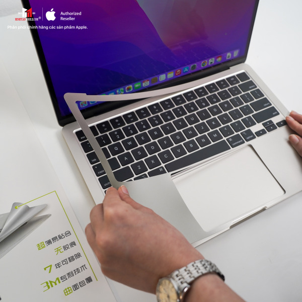 Bộ dán MacBook Air 13 inch M2 M3 M4 JRC 5 in 1 Full-JMA13M2MN-6