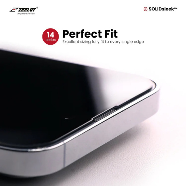 Cường lực chống ánh sáng xanh iPhone 14 13 13 Pro Zeelot Solidsleek-514961-4