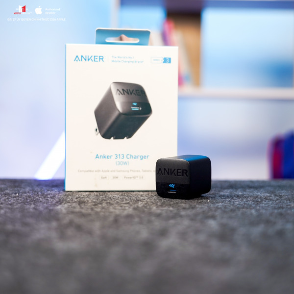 Cốc sạc nhanh Anker 30W Type-C PD 313 Charger Series 3 A2639-A2639J21-3