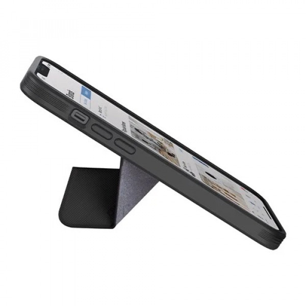 Ốp lưng Magsafe iPhone 14 Plus 15 Plus UNIQ Hybrid Transforma-U14PLTRSFMBLK-7