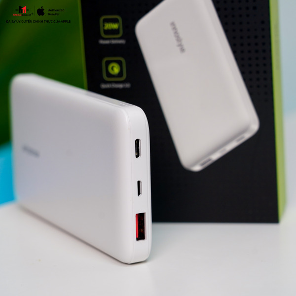 Pin sạc dự phòng Innostyle PowerMax 10.000 mAh 20W PD QC 3.0 IP20PD-IP20PDBLK-10