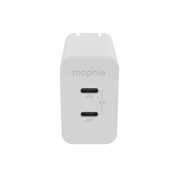 Cốc sạc nhanh Mophie 45W 2 cổng Type-C GaN-409909356-3