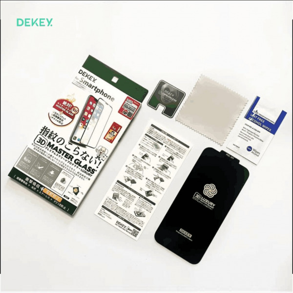 Cường lực iPhone 12 Mini Dekey Luxury (có viền)-41180551803-3