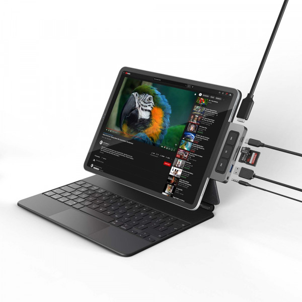Hub chuyển đổi HyperDrive 6 in 1 Media Type-C cho iPad HD449-HD449-4