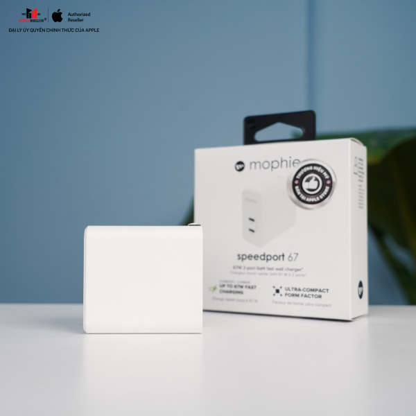 Cốc sạc nhanh Mophie 67W 2 cổng Type-C GaN-409909357-10