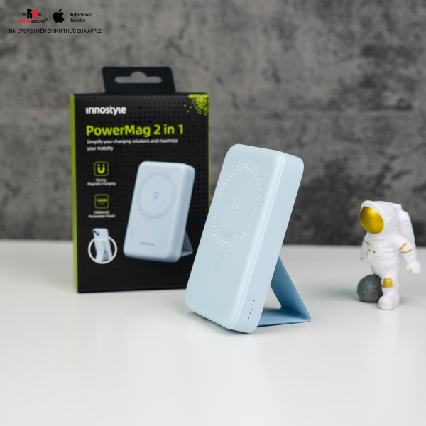 Pin sạc dự phòng Innostyle 10.000 mAh 20W PowerMag 2 in 1 Stand-IS20PDLV-11
