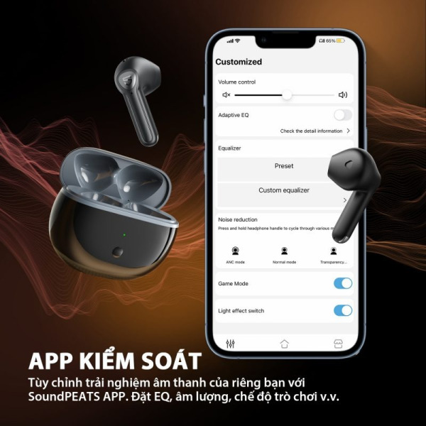 Tai nghe Bluetooth SoundPEATS Air3 Deluxe HS-SPAIR3DEBK-6