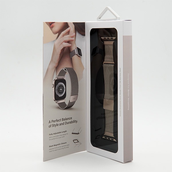 Dây đeo Apple Watch 38 40 41mm UNIQ Dante Milan Mesh Steel Strap-41DANGRN-3