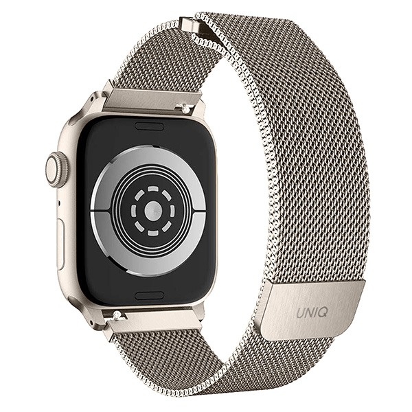 Dây đeo Apple Watch 38 40 41mm UNIQ Dante Milan Mesh Steel Strap-41DANGRN-6