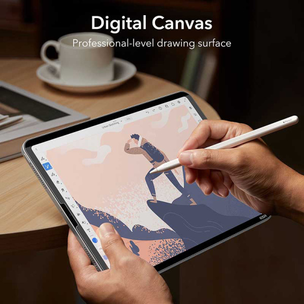 Miếng dán iPad Pro 12.9 2018-2022 ESR Paper Feel-ES9793-3