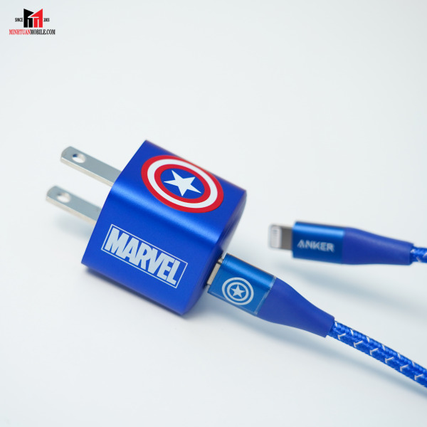 Cáp Type C to Lightning Anker Powerline III 0.9M phiên bản Marvel A9548-A9548031-13
