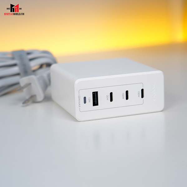 Bộ Hub sạc nhanh Mophie Power Delivery 120W GaN-409909358-7