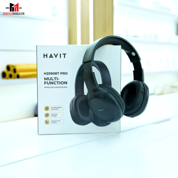 Tai nghe chụp tai Havit H2590BT Pro-H2590BTPROBU-10