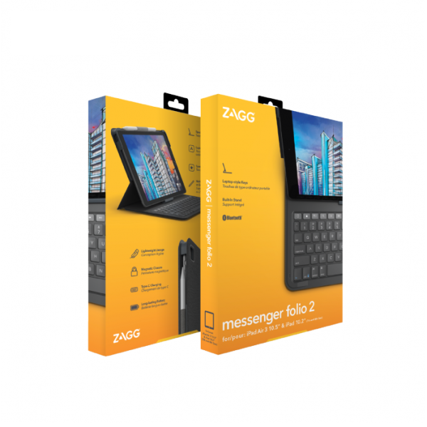 Ốp lưng kèm bàn phím iPad 10.2 inch 10.5 inch ZAGG Messenger Folio 2-103007169-6