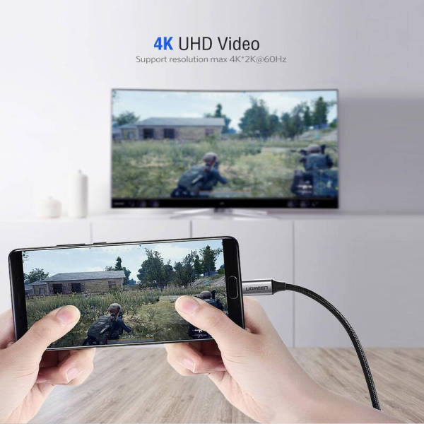 Cáp chuyển Ugreen Type-C sang HDMI 1.5m MM142-MM142-50570-7