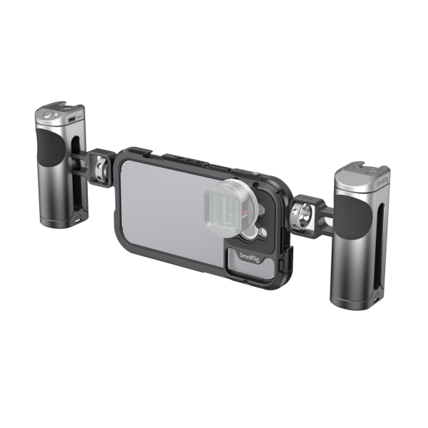 Bộ quay cầm tay kép SmallRig chuyên dụng cho iPhone 14 Pro-4076-2