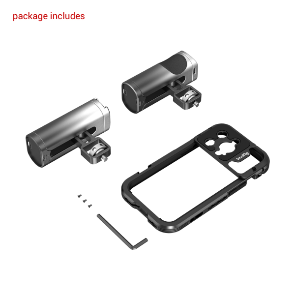 Bộ quay cầm tay kép SmallRig chuyên dụng cho iPhone 14 Pro-4076-4