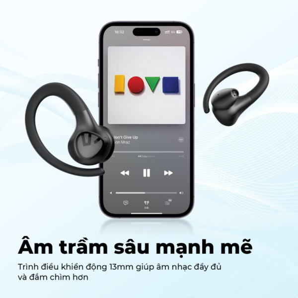 Tai nghe Bluetooth thể thao SoundPEATS Wings2-SPW2BK-7