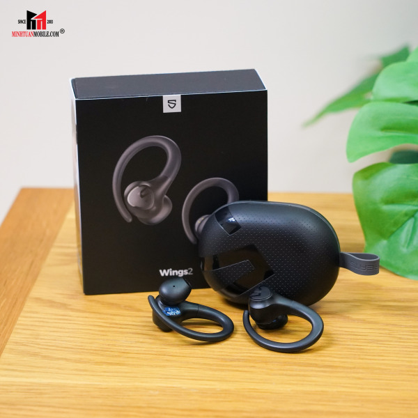 Tai nghe Bluetooth thể thao SoundPEATS Wings2-SPW2BK-10