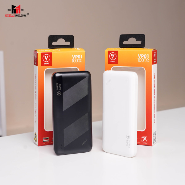 Pin sạc dự phòng Vmas 10.000 mAh-VP01B-6