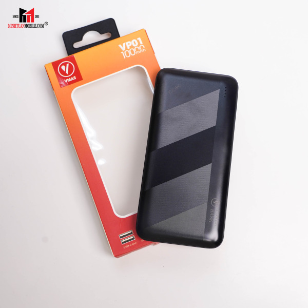 Pin sạc dự phòng Vmas 10.000 mAh-VP01B-8