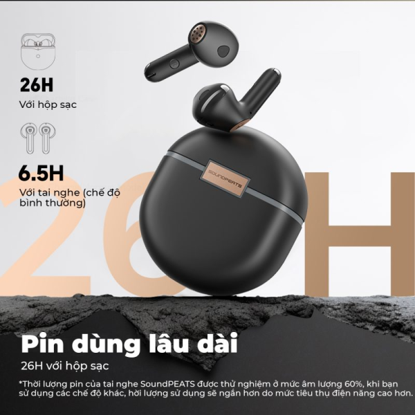 Tai nghe Bluetooth SoundPEATS Air4-SPAIR4BK-3