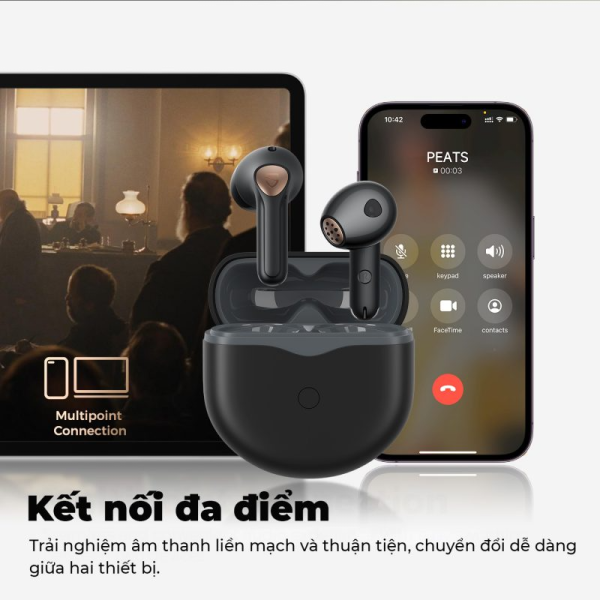 Tai nghe Bluetooth SoundPEATS Air4-SPAIR4BK-4