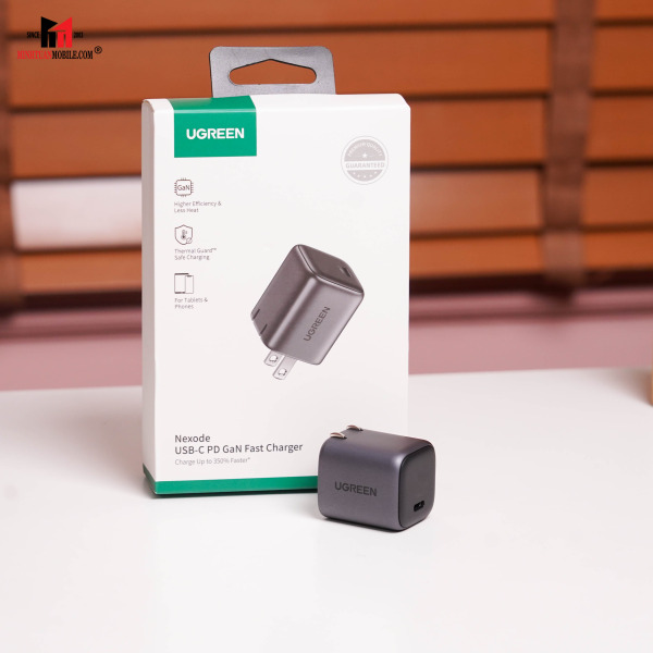 Cốc sạc nhanh Ugreen 20W Type-C PD GaN Fast Charger US-90902-11