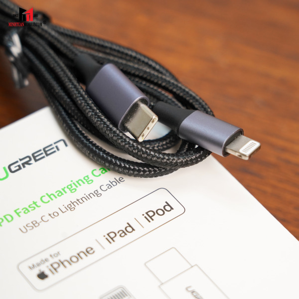 Cáp Type-C to Lightning 1m Ugreen MFi US304-70523-9