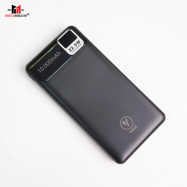 Pin sạc dự phòng Vmas 10.000 mAh 22.5W-VPF01B-4