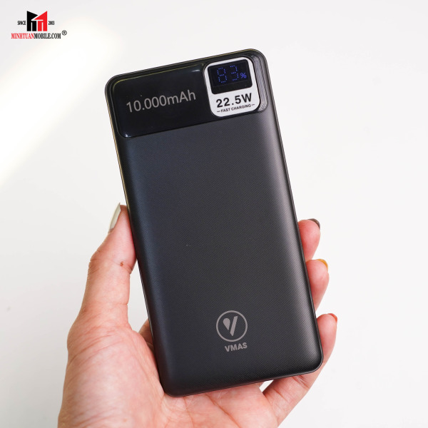 Pin sạc dự phòng Vmas 10.000 mAh 22.5W-VPF01B-5