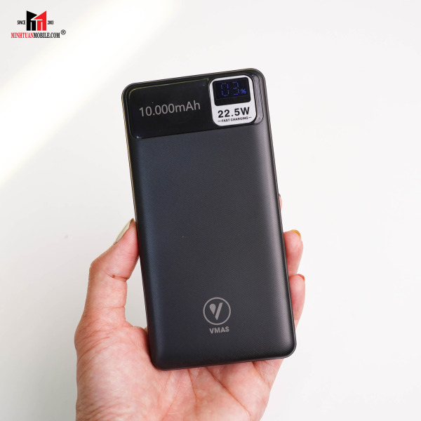 Pin sạc dự phòng Vmas 10.000 mAh 22.5W-VPF01B-6