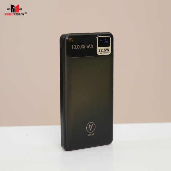 Pin sạc dự phòng Vmas 10.000 mAh 22.5W-VPF01B-7