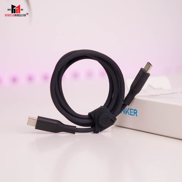 Cáp Type-C to Type-C Anker 0.9m 140W 544 TPE Bio-Based A80F1-A80F1H11-5