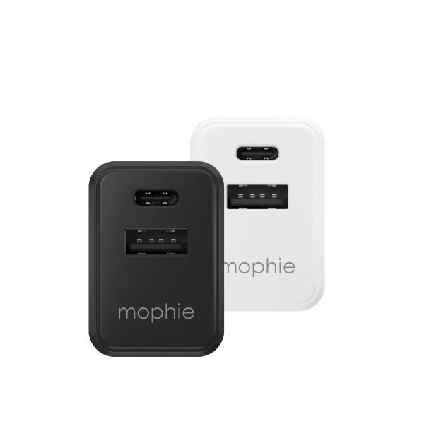 Cốc sạc nhanh 2 cổng Mophie Essentials PD 30W 1A1C-409912219-7