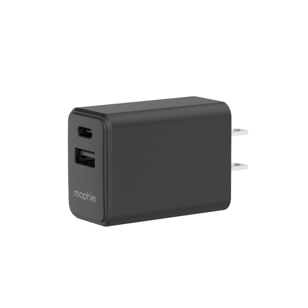 Cốc sạc nhanh 2 cổng Mophie Essentials PD 30W 1A1C-409912219-9