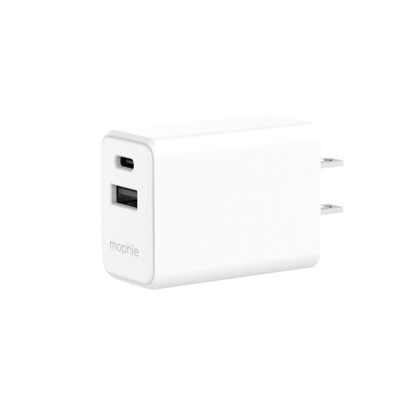 Cốc sạc nhanh 2 cổng Mophie Essentials PD 30W 1A1C-409912219-11