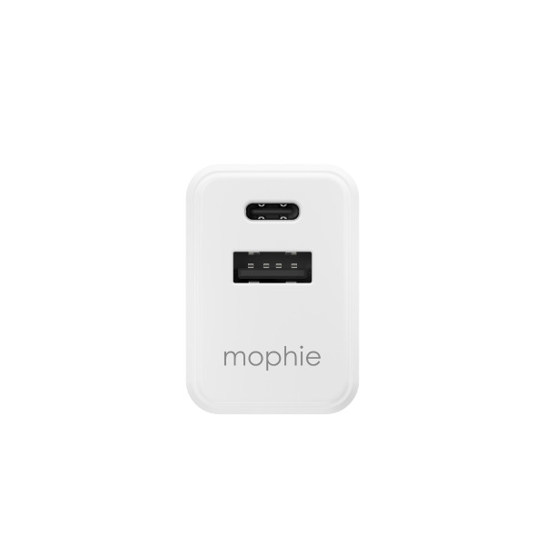 Cốc sạc nhanh 2 cổng Mophie Essentials PD 30W 1A1C-409912219-15